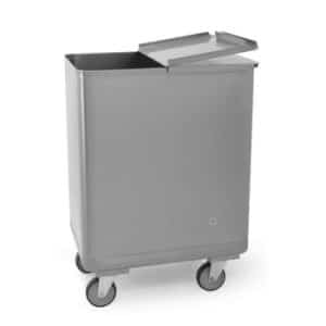 Kolica za brašno - Inox kolica - Inox neutralna oprema - Profesionalna ugostiteljska oprema Jeti doo.