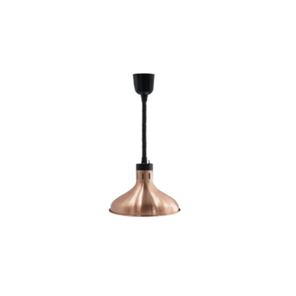 Infracrvena lampa za grejanje hrane mod. B 035 crveno zlatna - Grejači hrane - Oprema za brzu hranu - Profesionalna Ugostiteljska oprema Jeti doo.
